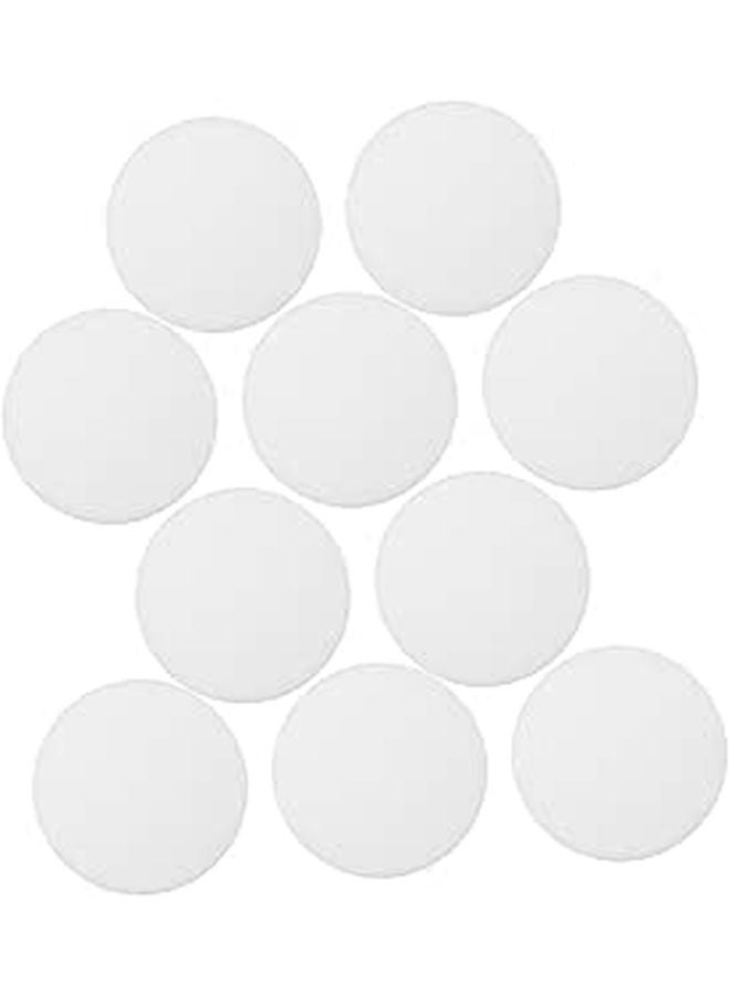 10 Pack Round Recessed Light Diffuser Cover Ceiling Lamp Shade Easy Install Glare Reduction - Image 1