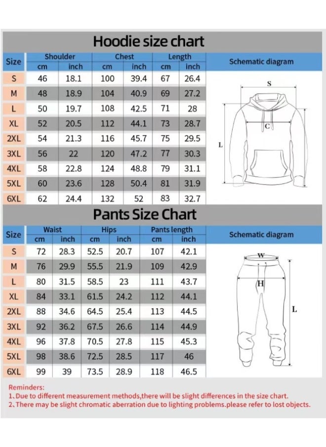 Men's 2 Pcs Hoodie Set Sweatshirt Suit 3D Printed Long Sleeve Hoodie with Zipper Trackpant Casual Suit - pzsku/Z768E8F19CB12DF8CC39EZ/45/_/1698719747/453a0174-c01d-4a85-bc56-2f571f5ee4a1