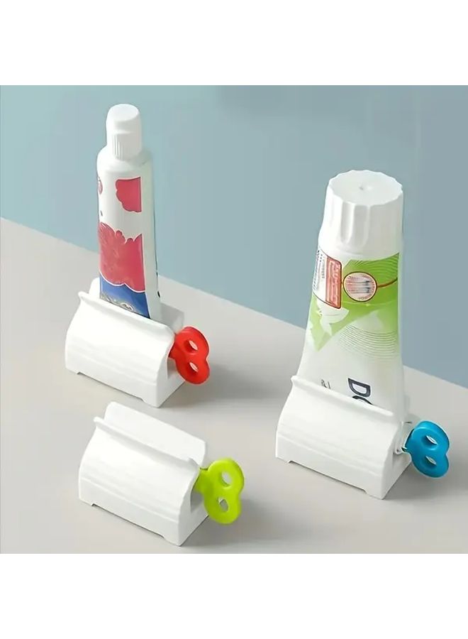 Random Color 2pcs Adjustable Manual Tube Squeezer Set for Toothpaste Cream Ointment Waste Reducing Bathroom Organizer - Image 1