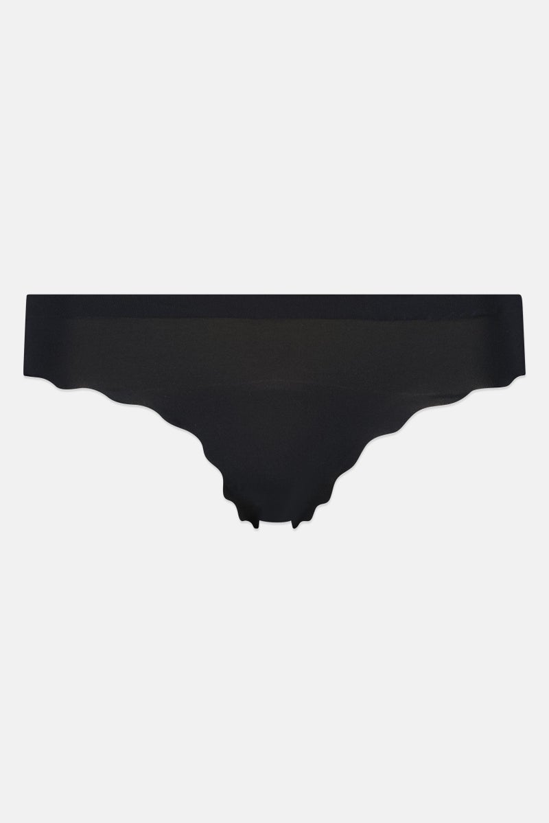 bebe Women 3 Pieces Solid Cut Lace Briefs, Multicolor - Image 4