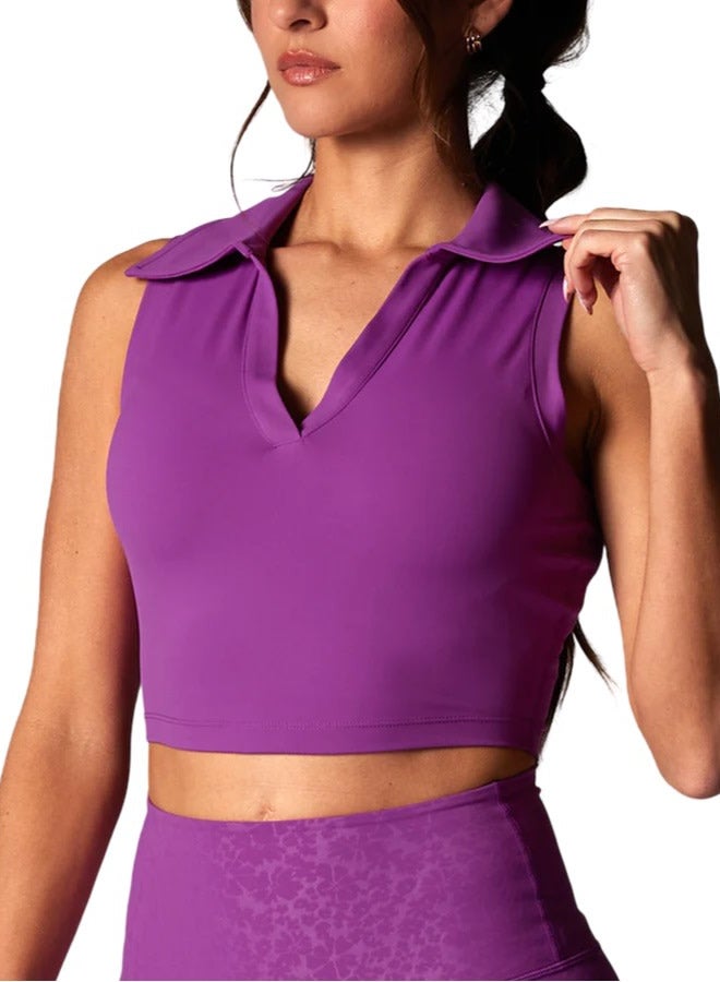 TAVI POLO TANK VIOLET - Image 1