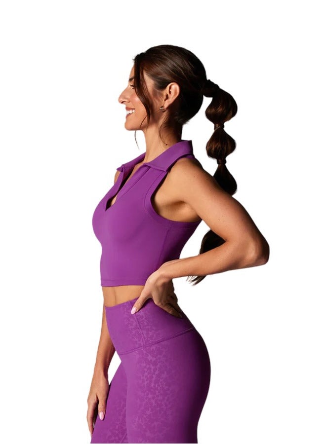 TAVI POLO TANK VIOLET - Image 2