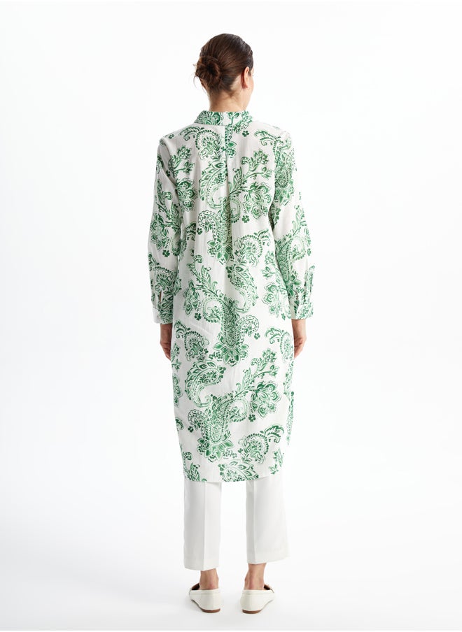 LC WAIKIKI Patterned Women'S Shirt Tunic  - Image 4