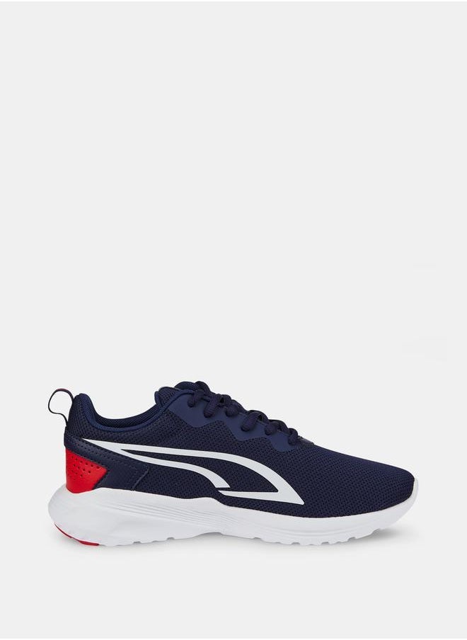 PUMA All Day Colorblock Logo Print Lace Up Shoes - Image 1