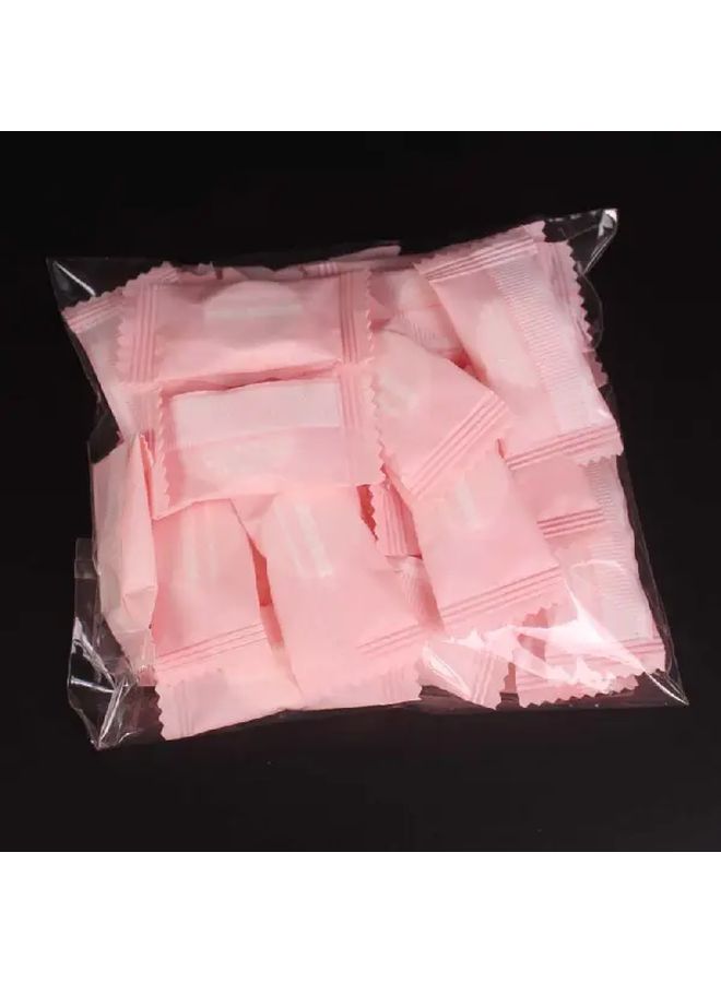 مناشف وجه مضغوطة محمولة 20 قطعة مناشف تنظيف سفر غير معطرة تستخدم لمرة واحدة - Image 4