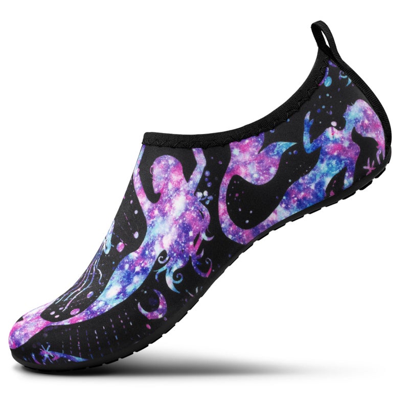 SEEKWAY Water Shoes Women Men Adult Quick-Dry Aqua Socks Barefoot Non Slip for Beach Swim River Pool Lake surf Black SK002(U) - Image 1