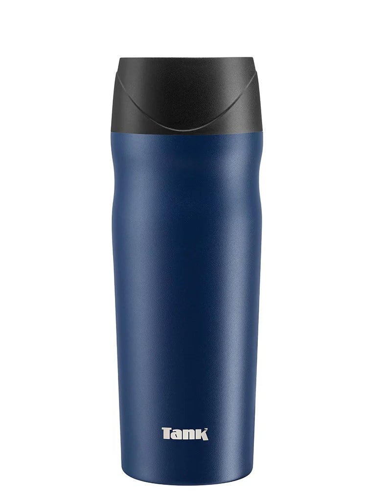 Tank Stainless Steel Tumbler 450mL, 360° Push Button Lid, Up to 6HRs Hot, Dark blue - pzsku/Z768EDDA00546A828FC09Z/45/_/1740586230/6ed4b6ac-c808-4fd2-916d-cbb35c8b815d