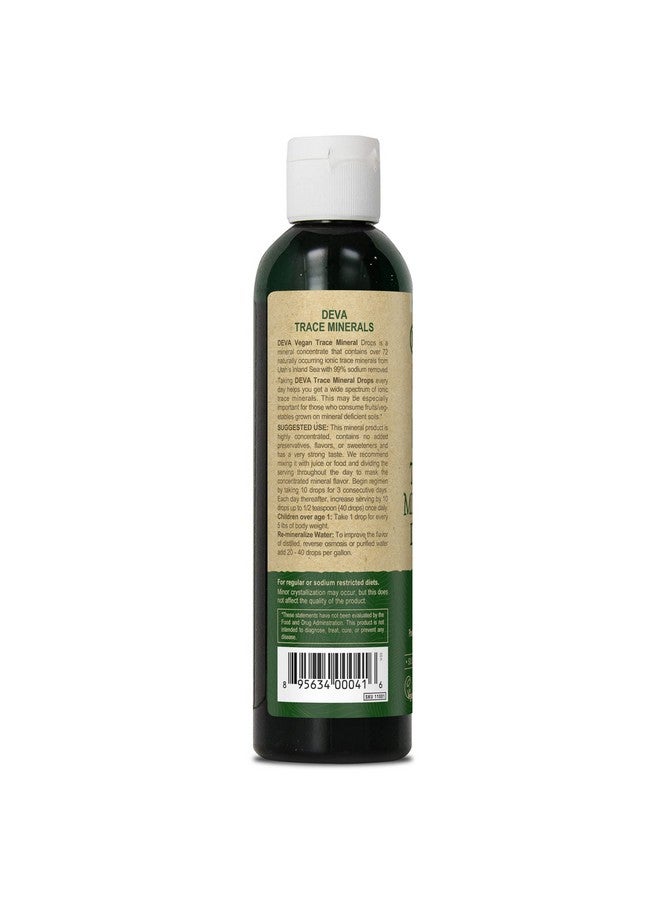 DEVA Vegan Ionic Trace Mineral Drops, Low Sodium, pH Balancing, 96-Day Supply, 8 Fl Oz - Image 3