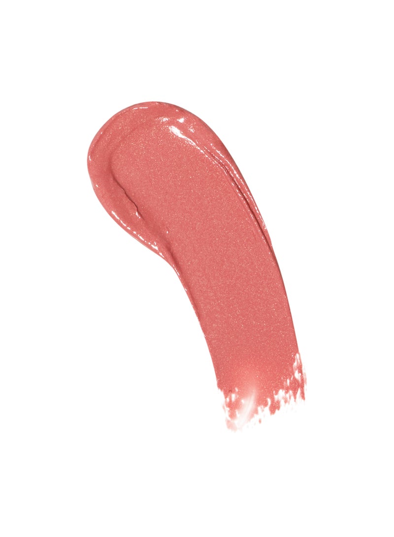 REVOLUTION Makeup Revolution Pout Shine Glossy Lipstick – Shimmer Peach Fizz - Image 3