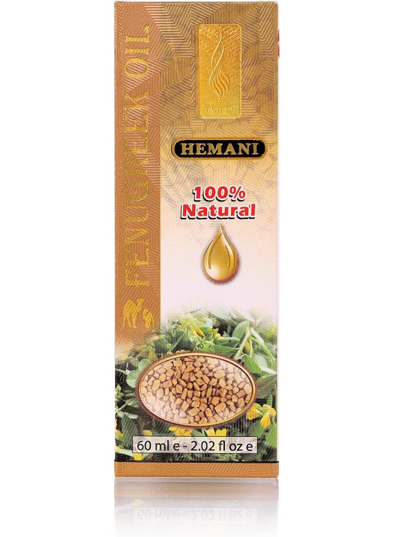 Hemani Fenugreek Oil 60ml | 100% Pure & Natural | Hair Strengthening, Skin Nourishment & Massage Oil - Image 4