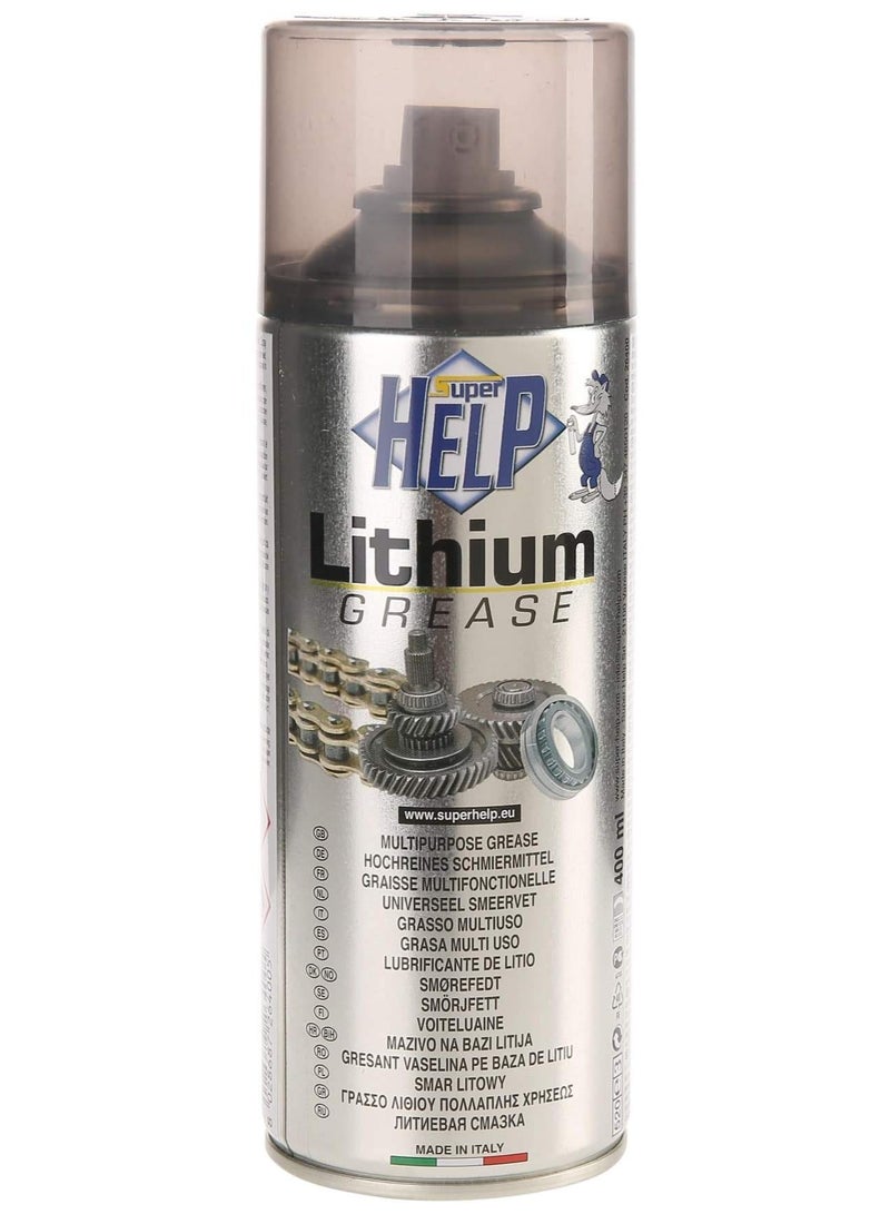 SUPER HELP Lithium Grease Spray 400 ML - Image 1