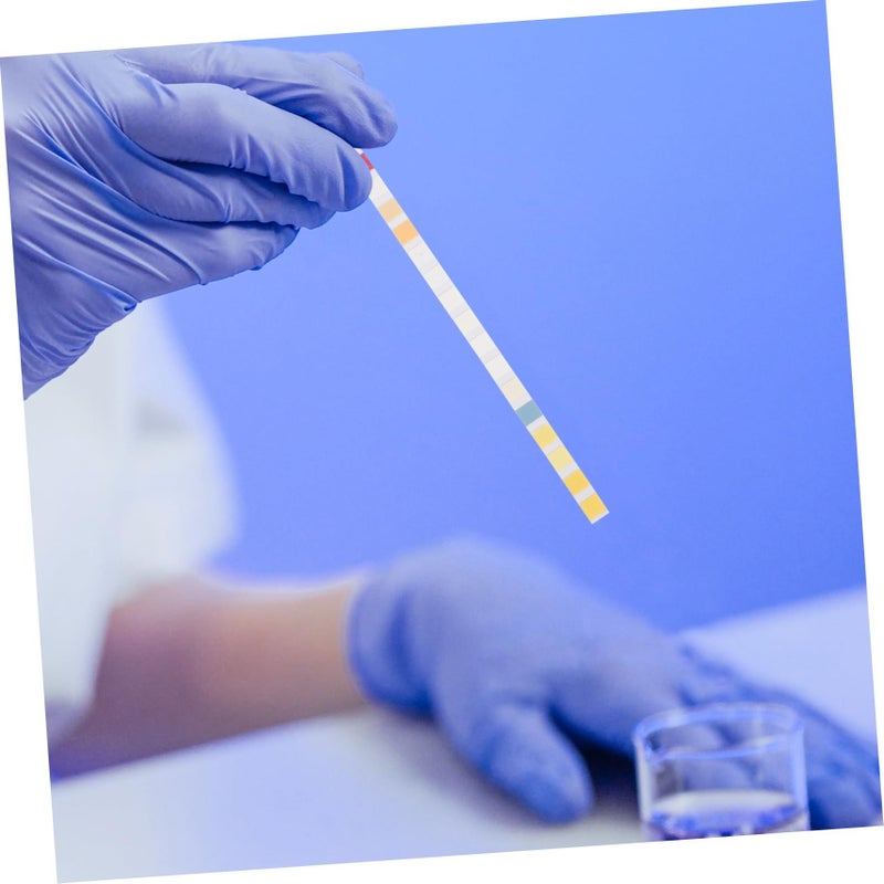 100 Pack Water Test Strips with Tube Dropper Fast Accurate for Home Office Restaurant - Image 4
