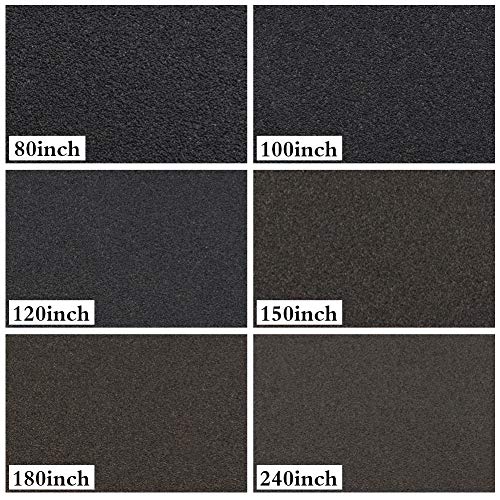 MAXMAN Sandpaper Assortment 80 100 120 150 180 240 Grit 24PCS, Wet Dry Sandpaper Sheets 9 x 11 Inches, Silicon Carbide Abrasive Sand Paper for Wood Furniture Finishing, Metal Sanding, Automotive Polishing - Image 2