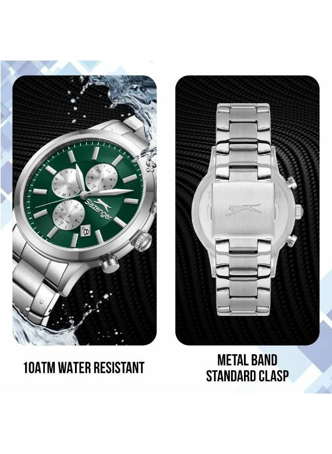Slazenger  Men's Metal Multifunction Watch SL.9.2264.2.06 - 43 mm mm for Men | Best Price UAE