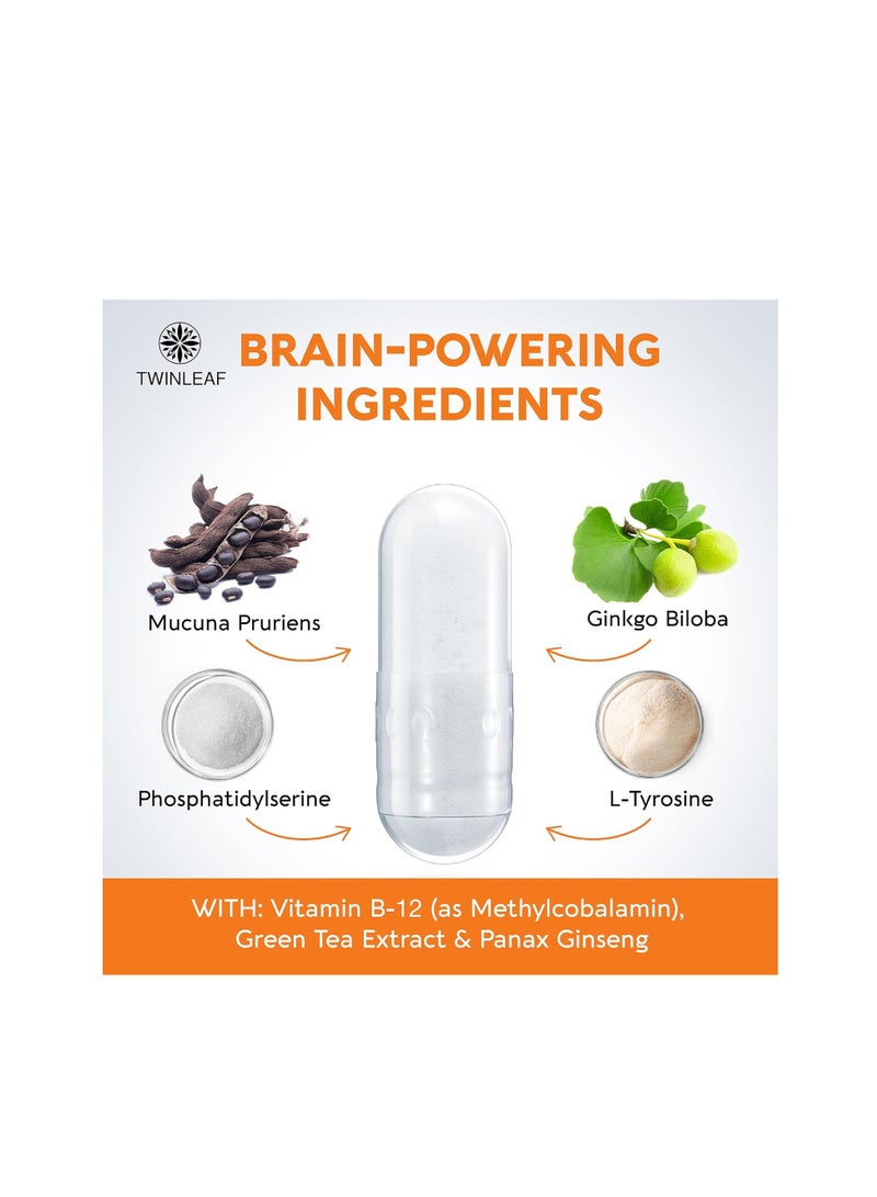 TWINLEAF Dopamine Booster 1000mg 60caps - Image 3