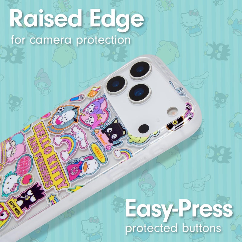 Sonix x Sanrio Case for iPhone 17 Pro Max | Compatible with MagSafe | 10ft Drop Tested | Hello Kitty and Friends Stickers - Image 5