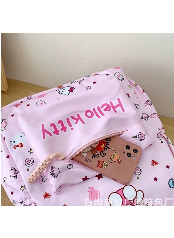 هالو كيتي حقيبة ظهر مدرسية لطيفة  هالو كيتي - Image 3