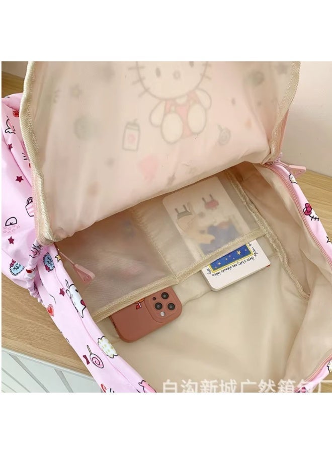 هالو كيتي حقيبة ظهر مدرسية لطيفة  هالو كيتي - Image 4