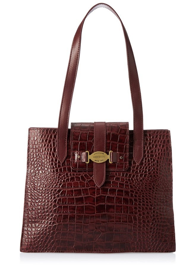 Hidesign Hidesign womens JEWEL III Large Marsala Shoulder Bag - Image 1