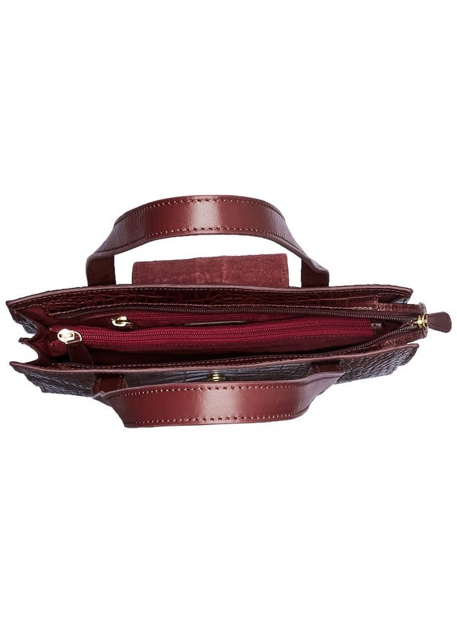 Hidesign Hidesign womens JEWEL III Large Marsala Shoulder Bag - Image 5