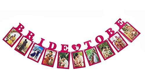 SOI Bride to Be Photo Banner for Bachelorette/Wedding/Engagement/Bridal Shower Party Kit Supplies Decorations Decor - Image 2