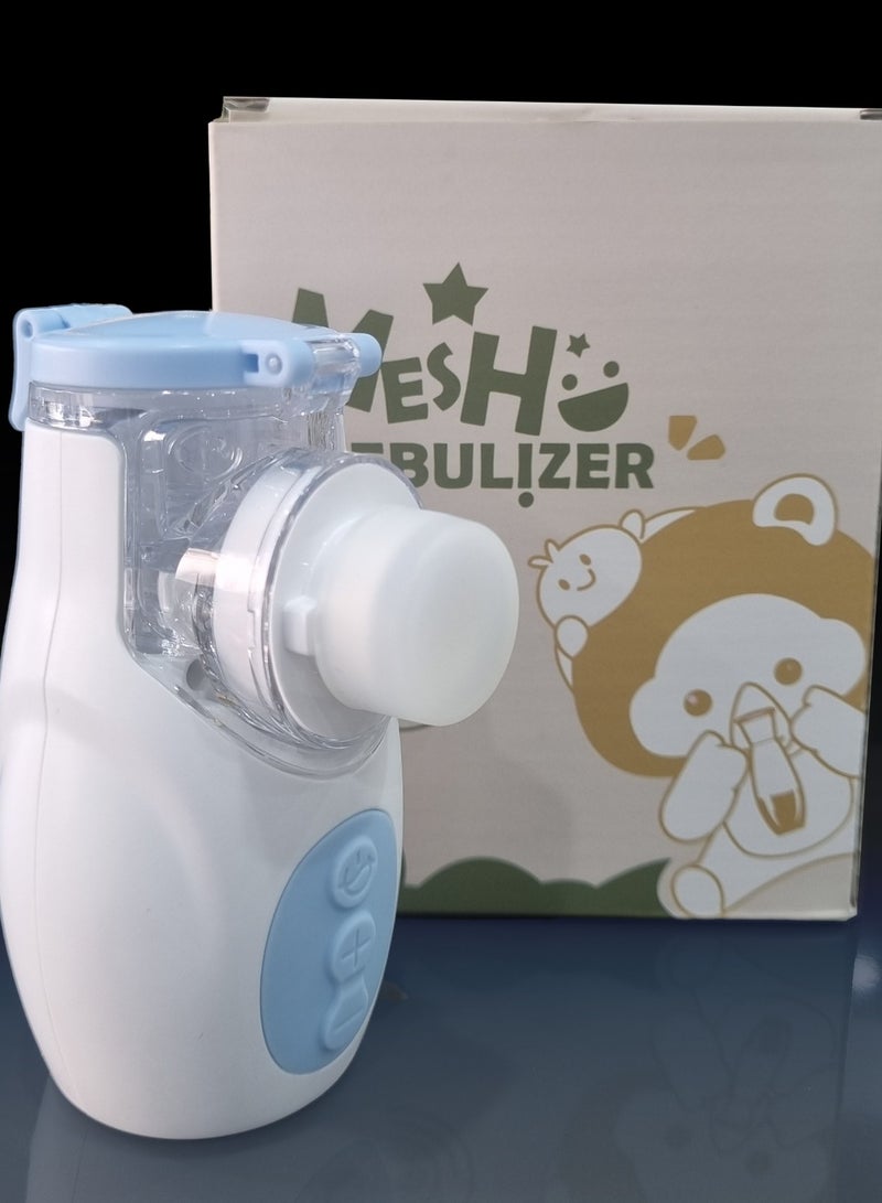 MESH NEBULISER KIDS BLUE -WHITE UN 211 - Image 1
