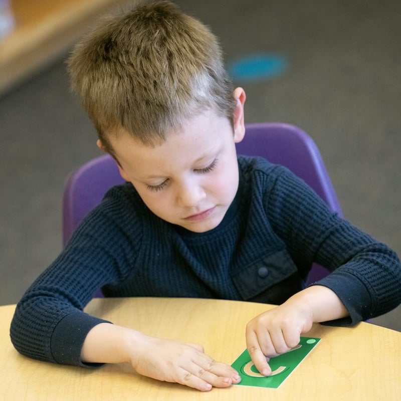 Didax Sandpaper Numerals - Tactile Learning Cards for Early Math Skills - Image 5