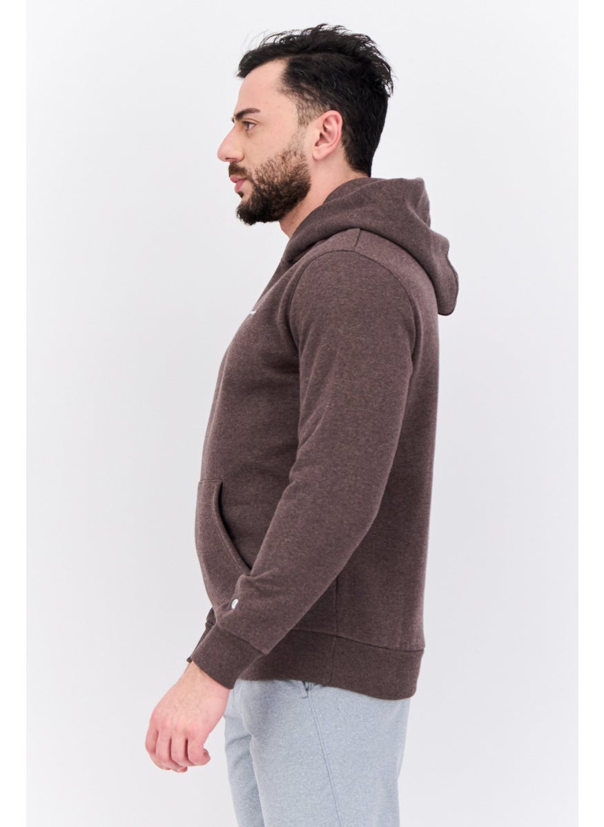 Champion - Men Sportswear Fit Long Sleeves Running Sweatshirt, Brown - Image 1