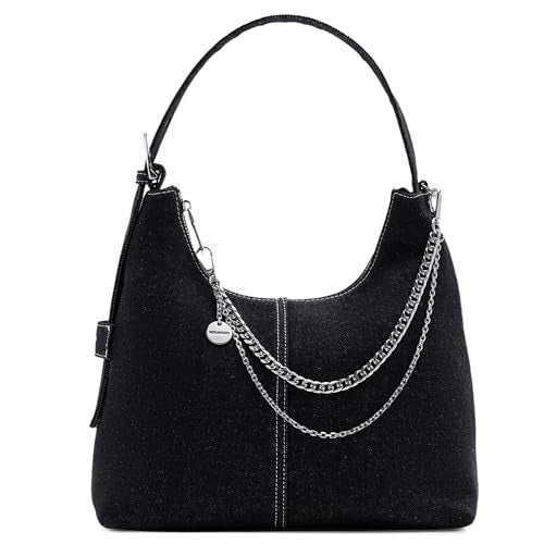 Miraggio Rio Hobo Bag (Black) - Image 1