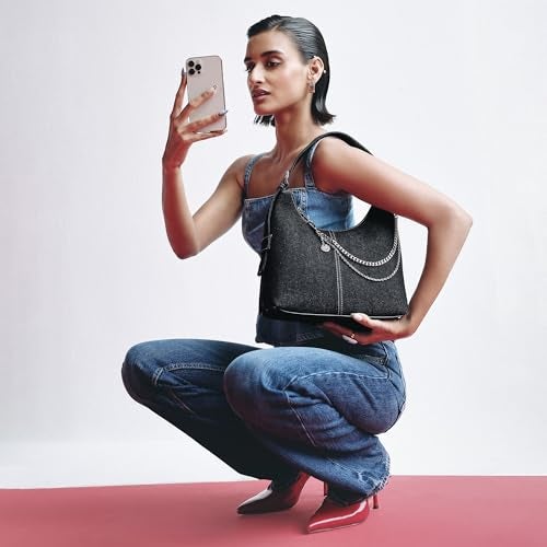 Miraggio Rio Hobo Bag (Black) - Image 5