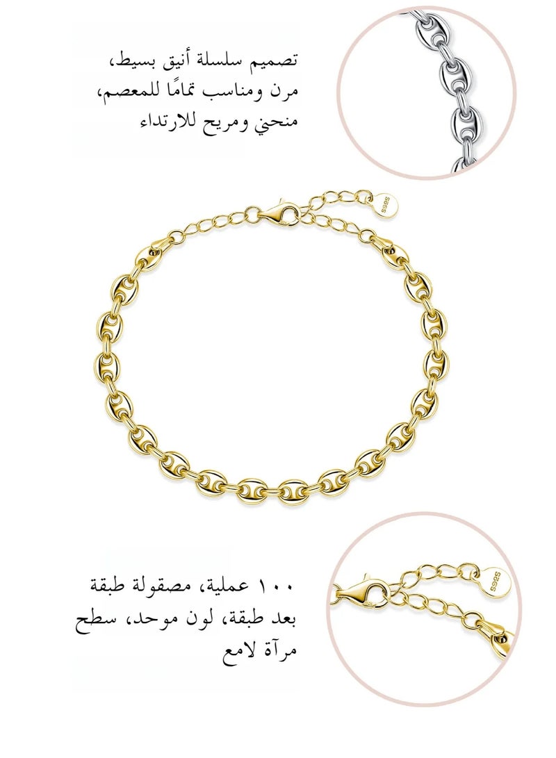 Pure silver bracelet with a luxurious and high-end feel - Image 1