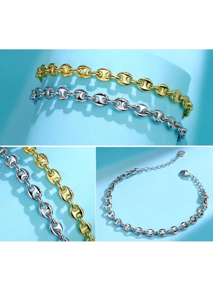 Pure silver bracelet with a luxurious and high-end feel - Image 5