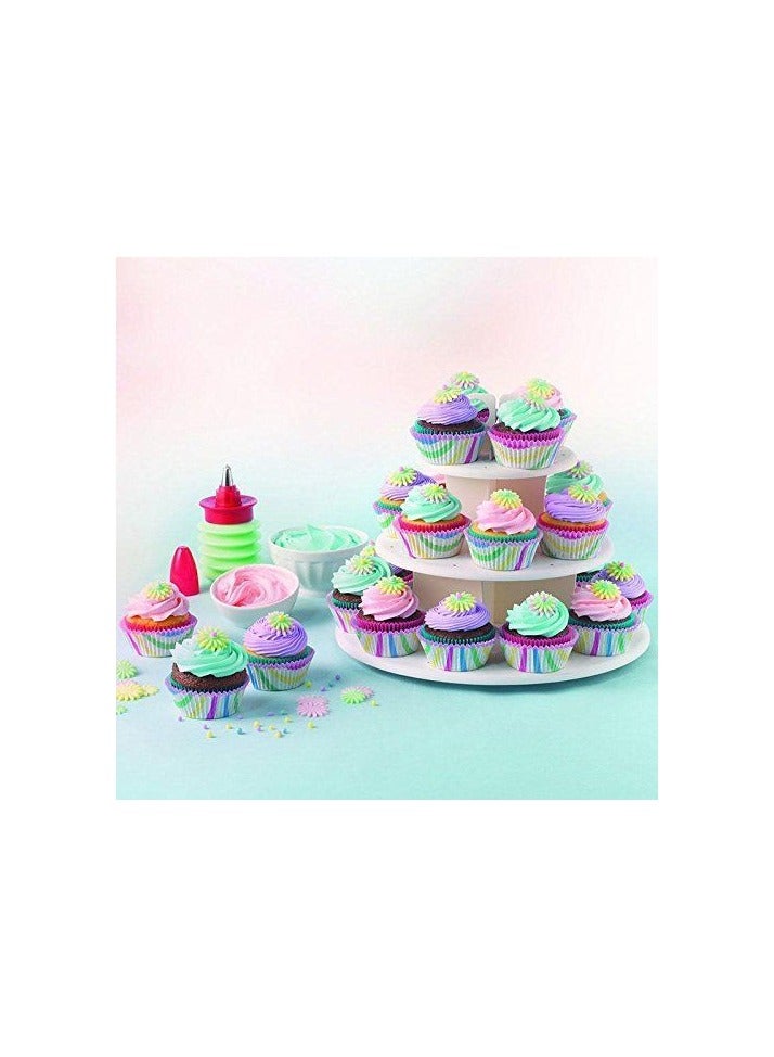 مجموعة أدوات تزيين البسكويت وتزيين الكيك مكونة من 18 قطعة من مجموعة مطبخ الخبز لتشكيل البسكويت - Image 5