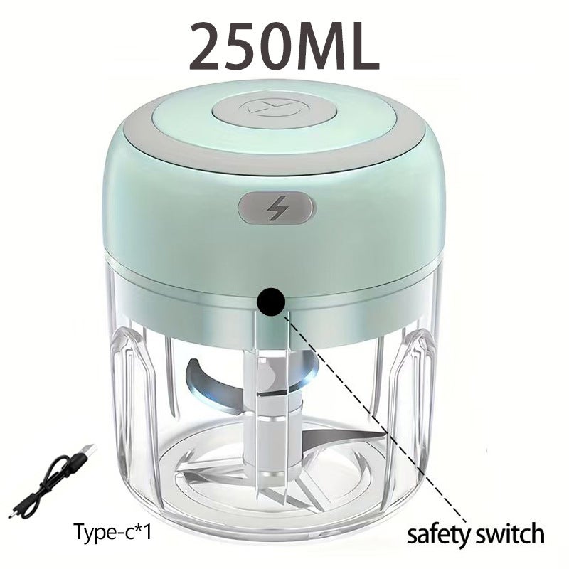 Mini Electric Garlic Mixer Wireless Electric Garlic Mixer Garlic Puller Garlic Sputter Garlic Press Machine Household Garlic Mixer - Image 4
