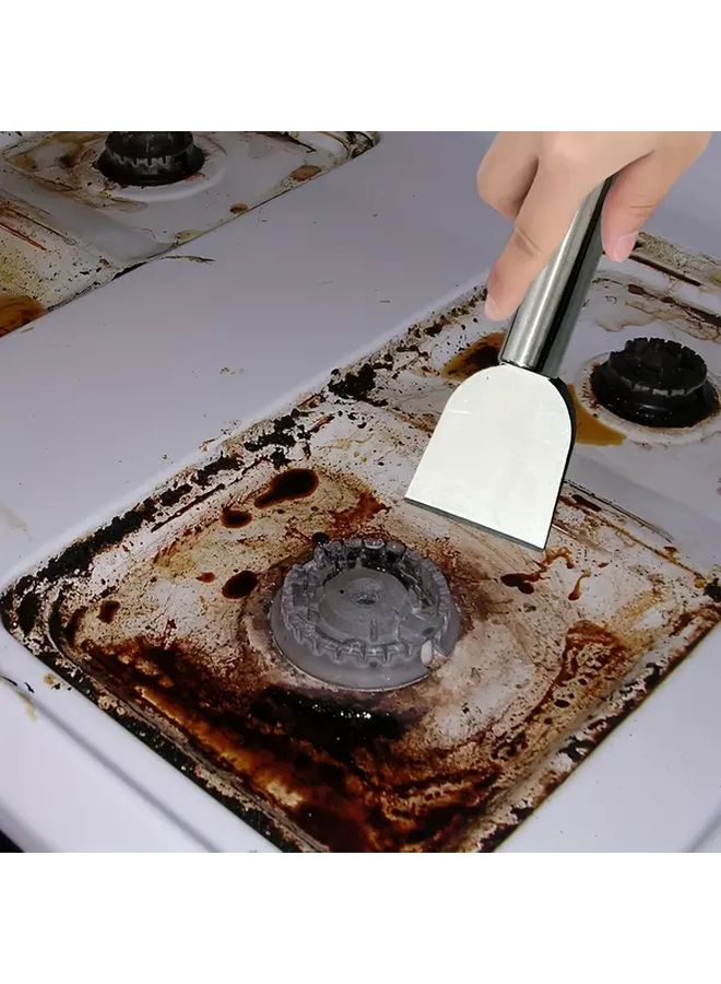 Industrial Metal Scraper Heavy Duty Stainless Steel Kitchen Cleaning Tool - Image 2