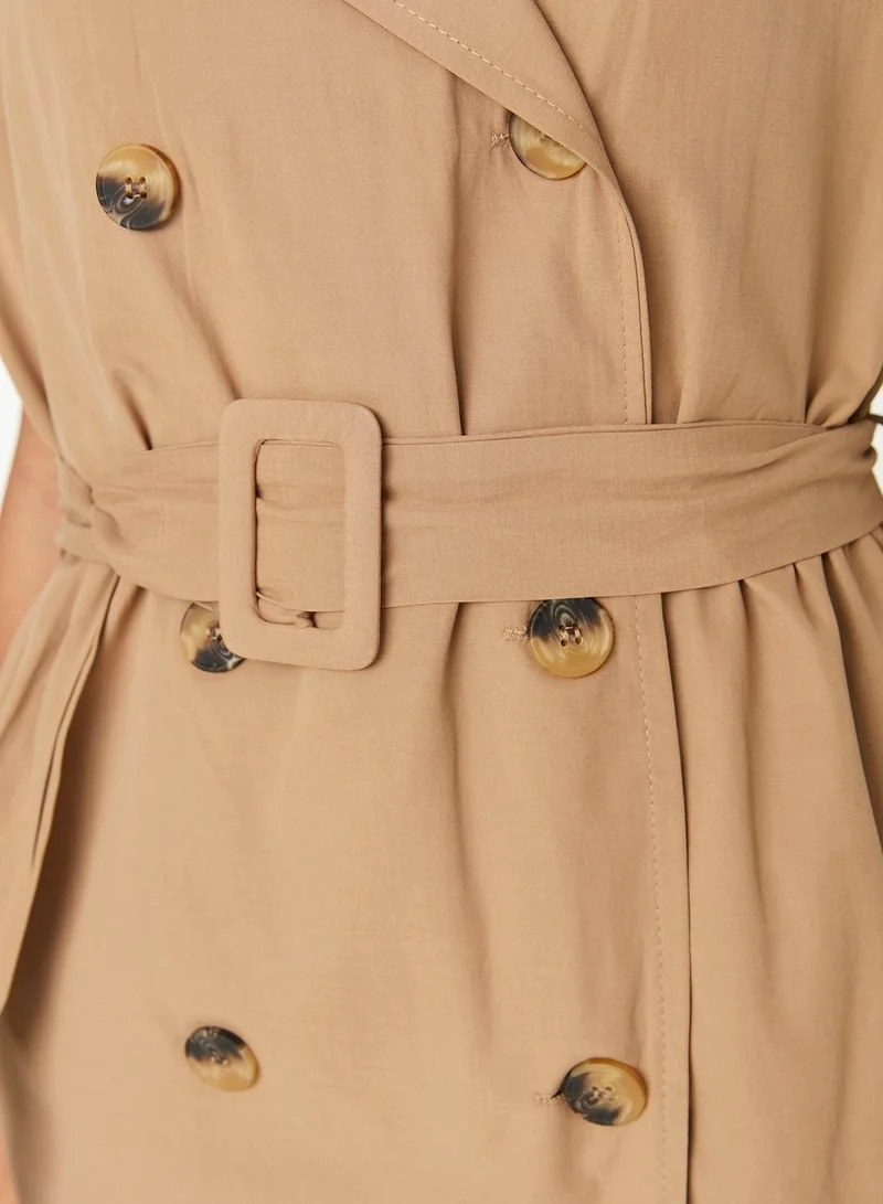 trendyol Double Breasted Coat