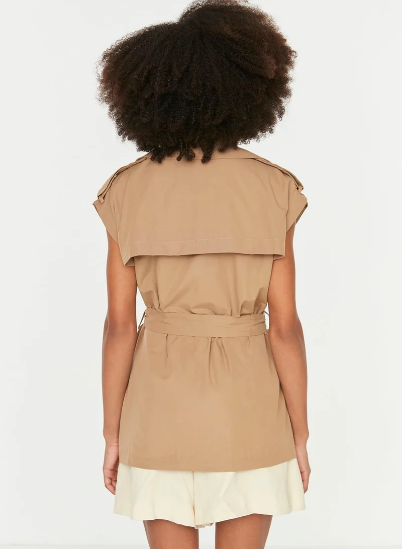 trendyol Double Breasted Coat