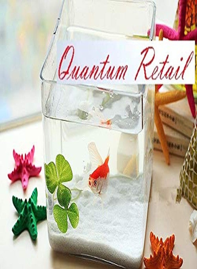 Quantum Retail Sugar Size White Quartz Sand Gravel & Substrate for Aquarium Decoration, Home and Garden Decor & Vase fillers (2 KG) - Image 5