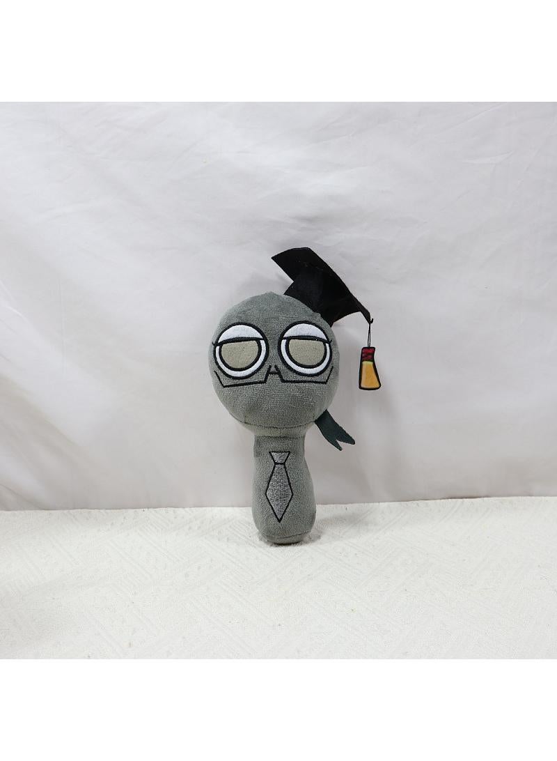 Y&D Sprunki Plush Toys, Sprunky Wenda & Gray Plushies Pillow Stuffed Animal Figure Dolls for Game Fans Gifts for Kids - Image 2