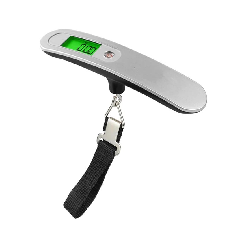 Digital Luggage Scale, Digital Luggage Weight Scale Mini 50Kg High Precision Portable Electronic Weighing Handheld Suitcase Hanging,for Suitcase Hanging Weight - Image 2