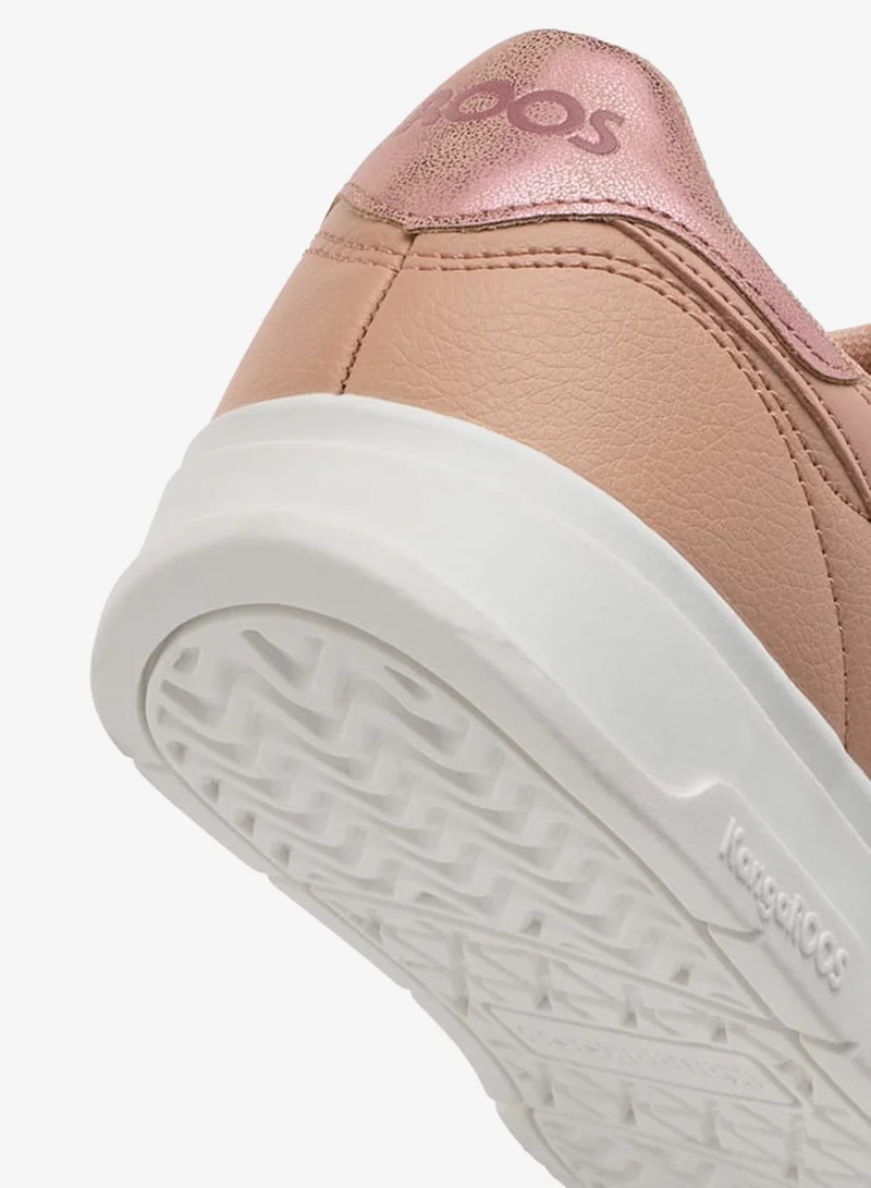 kangaROOS PINK Women's Panelled Sports Shoes With Hook And Loop Closure for Women | Best Price UAE