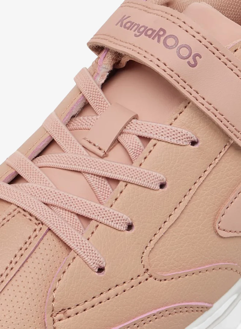 kangaROOS PINK Women's Panelled Sports Shoes With Hook And Loop Closure for Women | Best Price UAE