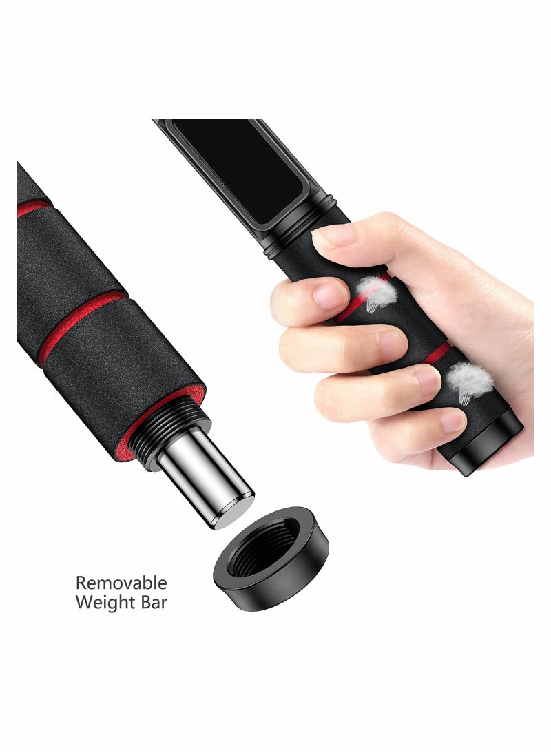 SYOSI - Jump Rope Adjustable Multifun Speed Skipping with Calorie Counter Cordless Digital and Alarm Reminder for Fitness Exercise Workout Boxing MMA Gym Lose Fat - Image 1