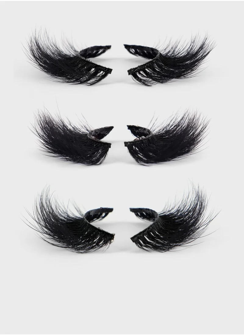 BEPHOLAN BEPHOLAN Super Volume Multi-layered Faux Mink-XMZ272