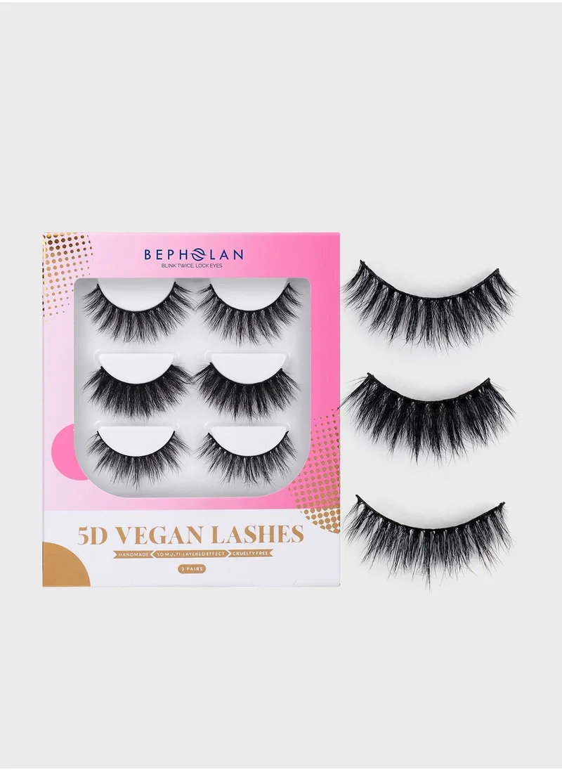 BEPHOLAN BEPHOLAN Super Volume Multi-layered Faux Mink-XMZ272
