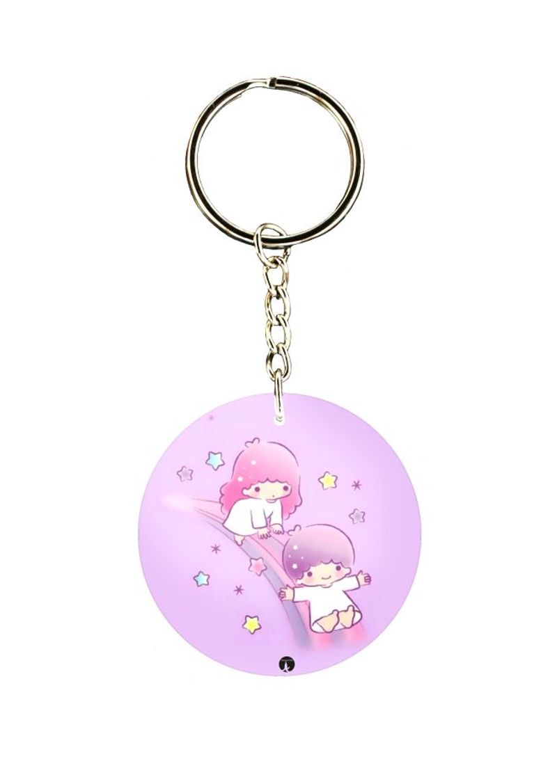RKN Cartoon Printed Keychain