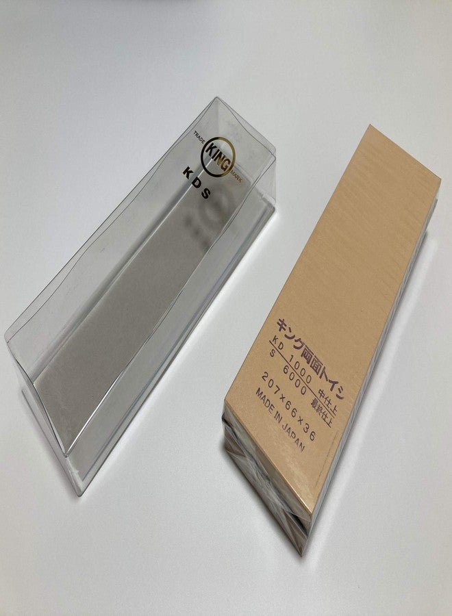 كينج حجر شحذ King KDS بحبيبات 1000/6000، مزدوج الجوانب (للحجر فقط) - Image 4