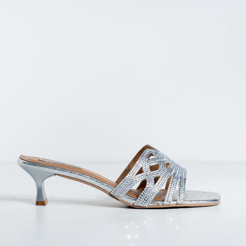 Crystalicious Nysa Rhinestone luxurious Soft Handcrafted Heel Day-to-Evening Glamour - Image 2