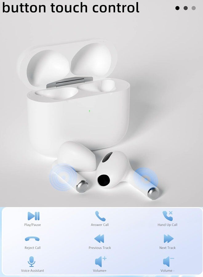Bluetooth Wireless Earphone with  Touch Control and High Bass Clear Sound - Image 2