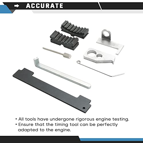 ATPEAM Engine Camshaft Tensioning Locking Alignment Timing Belt Tool Kit Compatible with Chevy Cruze Aveo Alfa Romeo Fiat 16V 1.4 1.6 1.8 en6340 km6340 - Image 4